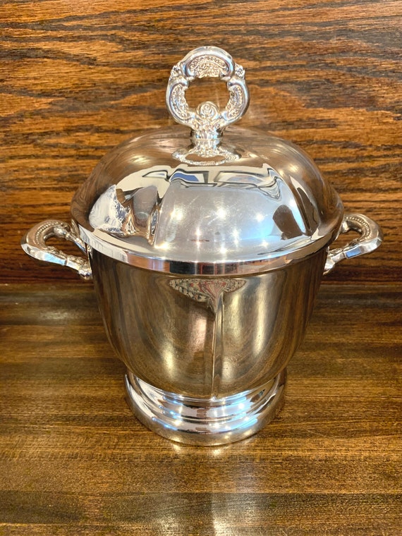 oneida silver ice bucket