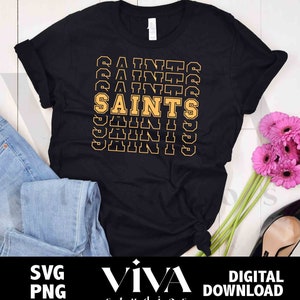 Saints Echo SVG | Game Day svg, Football svg, Football Mom, It's Game Day svg, Instant Download SVG File