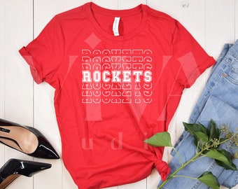 Rockets Echo SVG | Game Day svg, Football svg, Football Mom, It's Game Day svg, Instant Download SVG File