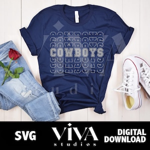 Cowboys Echo SVG | Game Day svg, Football svg, Football Mom, It&#39;s Game Day svg, Instant Download SVG File