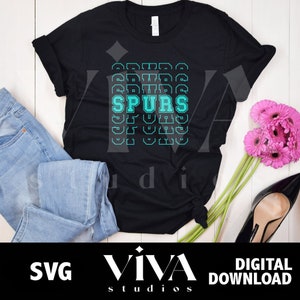 Spurs Echo SVG | Game Day svg, Football svg, Football Mom, It&#39;s Game Day svg, Instant Download SVG File