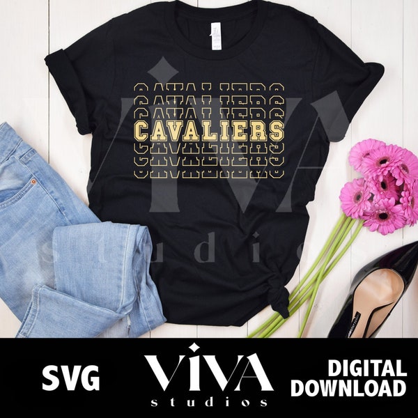 Cavaliers Echo SVG | Game Day SVG, Football SVG, Football Mom, It es Game Day svg, Sofortiger Download SVG Datei