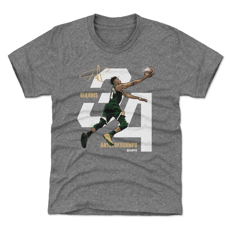 giannis antetokounmpo youth t shirt