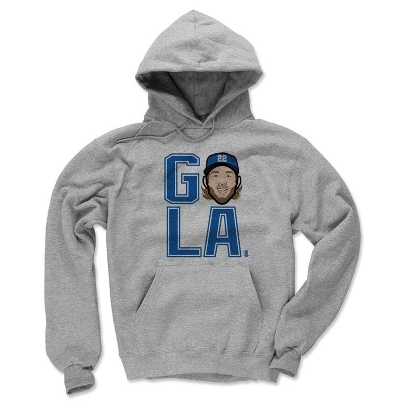 Men/'s Hoodie Clayton Kershaw Go La B Clayton Kershaw Hoodie Los Angeles D Baseball