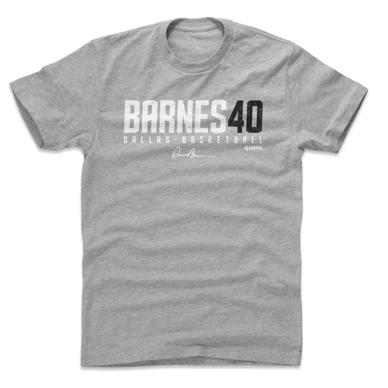 Harrison Barnes Shirt Dallas Basketball Men S Cotton Etsy