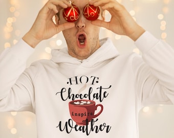 inspire Hot Chocolate Weather Unisex Hoodie