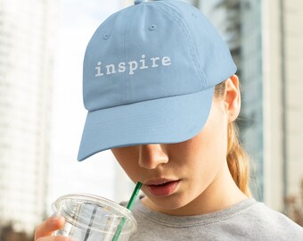 inspire Brand Embroidered Dad hat - Comes in Assorted Colors