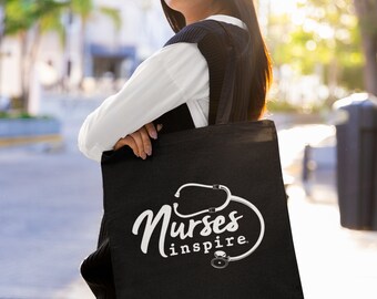 inspire Nurses Eco Tote Bag