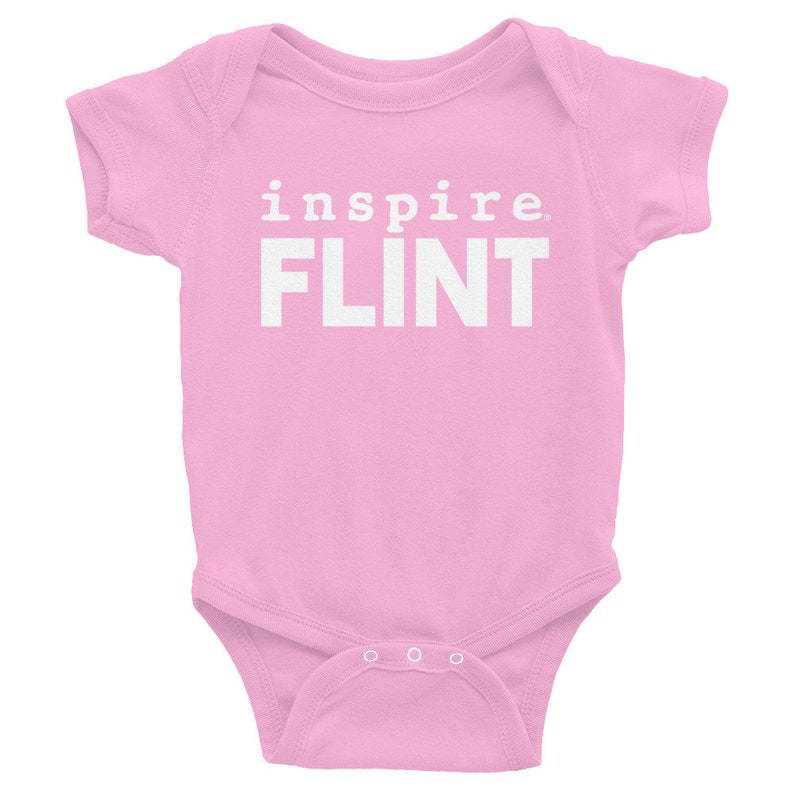 Cute Motivational Baby Gift inspire Flint Baby Bodysuit New Mom Gift Flint Michigan Shirt Baby Shower Gift Inspirational Gift