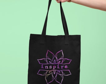 inspire Loutish Flower Eco Tote Bag