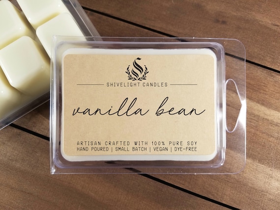 French Vanilla Soy Wax Melts Vanilla Wax Tarts Scented Wax Melts  Eco-friendly Wax Melt French Vanilla Vanilla Bean Soy Wax Melts 