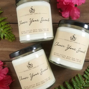 3 Pack Candles | 9 oz Soy Candles | Mix And Match Candles | Variety Pack Candles | Candle Sale | Candle Deal | Candle Bundle | 3 Pack