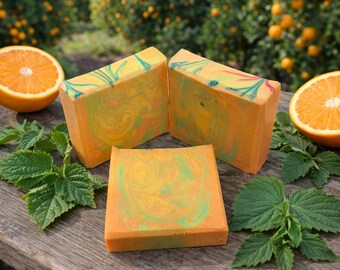 Orange Patchouli - Artisan - Cold Process Soap