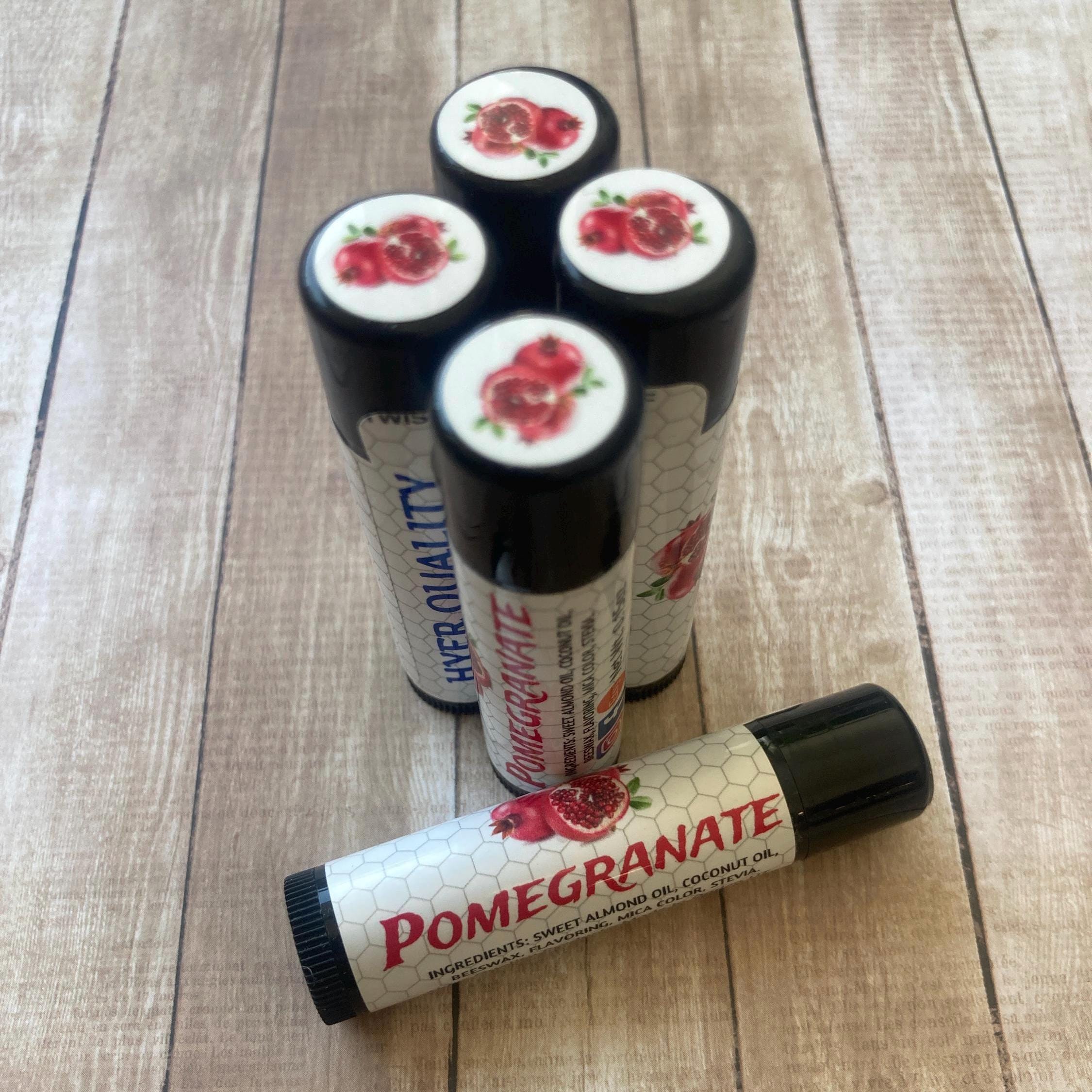 Pomegranate - Beeswax - Lip Balm