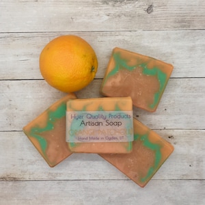 Orange Patchouli - Artisan - Cold Process Soap