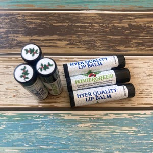 Wintergreen - Beeswax - Lip Balm