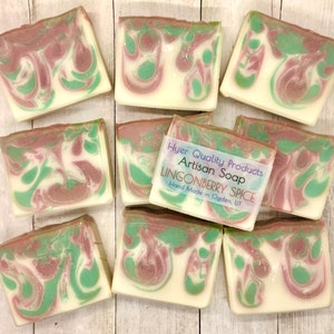 Lingonberry Spice Cold Process Soap
