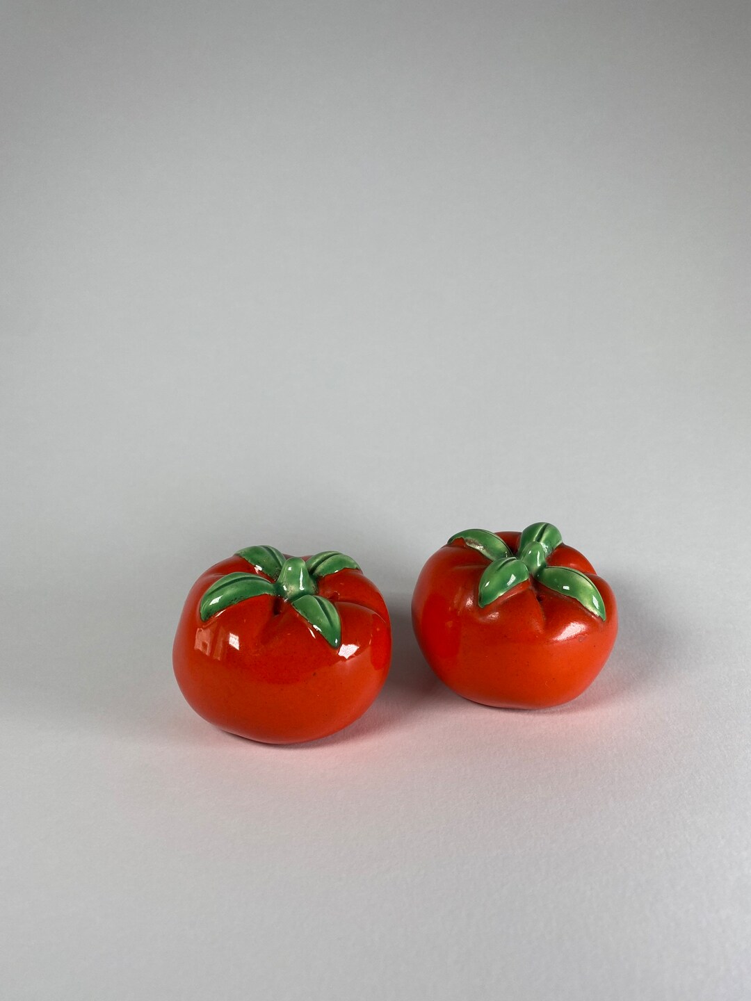 Vintage Tomato Salt and Pepper Shakers UK Etsy