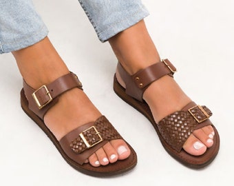 Women leather sandals, women comfortable sandals, summer sandals, ETSY sandals, Genuine Leather Women Sandals