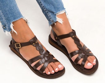 Women leather sandals, women comfortable sandals, summer sandals, ETSY sandals, Genuine Leather Women Sandals