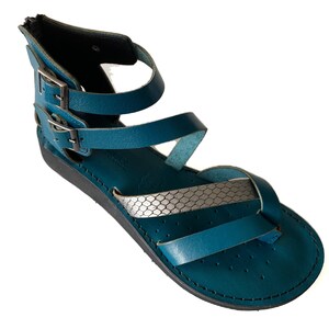 Women leather sandals, women comfortable sandals, summer sandals, ETSY sandals, Genuine Leather Women Sandals image 9