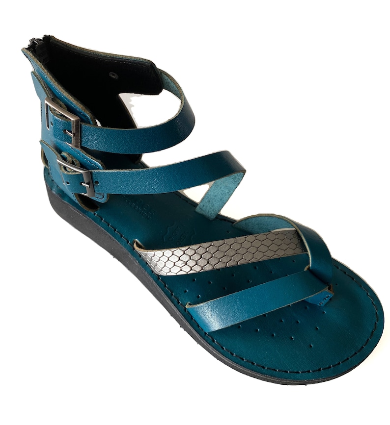 Women leather sandals, women comfortable sandals, summer sandals, ETSY sandals, Genuine Leather Women Sandals image 9