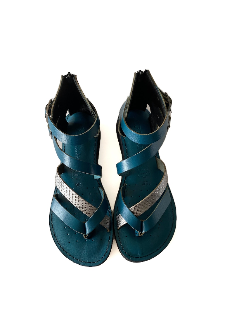 Women leather sandals, women comfortable sandals, summer sandals, ETSY sandals, Genuine Leather Women Sandals image 10