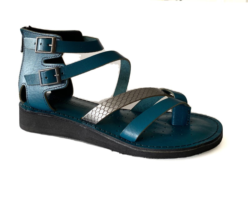 Women leather sandals, women comfortable sandals, summer sandals, ETSY sandals, Genuine Leather Women Sandals image 7