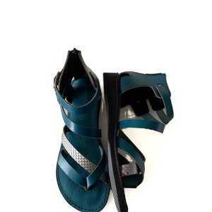 Women leather sandals, women comfortable sandals, summer sandals, ETSY sandals, Genuine Leather Women Sandals image 8