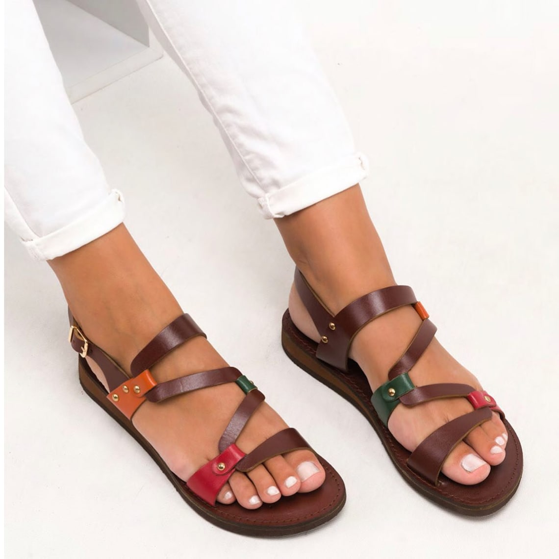 bequeme damensandalen