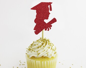 Graduation cupcake | Etsy