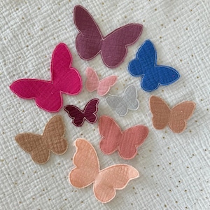 ARTICLES SUPPLÉMENTAIRES pour cône d'école/cône de garderie - Papillons 3D - plusieurs couleurs - Fait main (ne peut être commandé qu'en conjonction avec nos cônes d'école)