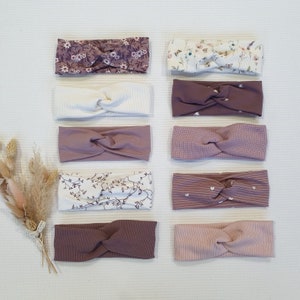 Lined headband hairband for mom & child from Sharlene Babymode various colors available