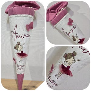 Jupe ballerine brodée 3D Bordeaux - Papillons 3D / Mûre GP / Blanc GP / Mûre GP / Dentelle / par Sharlene Babymode