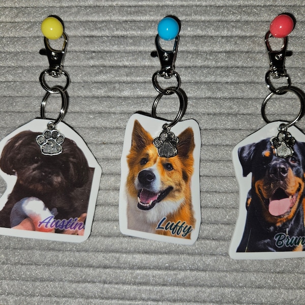 Custom Furbaby Keychains/Magnet