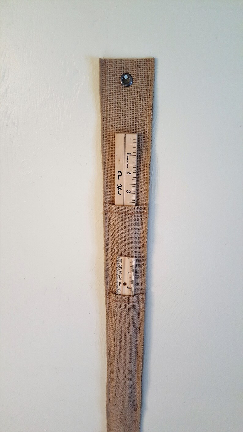 Yardstick Holder Ruler Holder Yard Stick Holder Brown Etsy