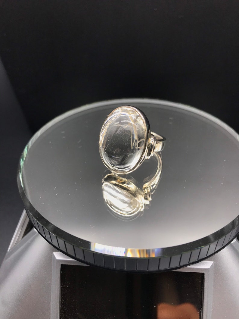 Rutilated Quartz ring