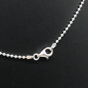 Silver Ball chain 55cm