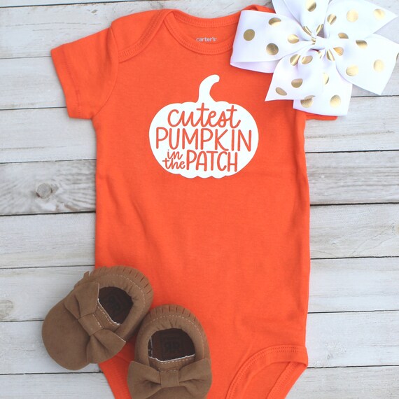 newborn pumpkin onesie