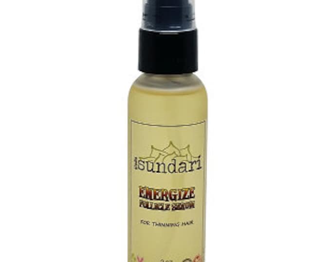 ENERGIZE - Follicle Serum - For Thinning Hair - Natural Hair Loss Treatment - For All Hair Textures - 4B 4C Hair Texture