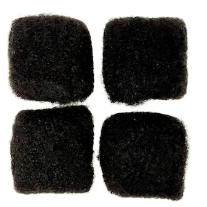 4 Packs - 100% Human AFRO KINKY HAIR in Bulk (4B 4C 4D Natural Hair Products)