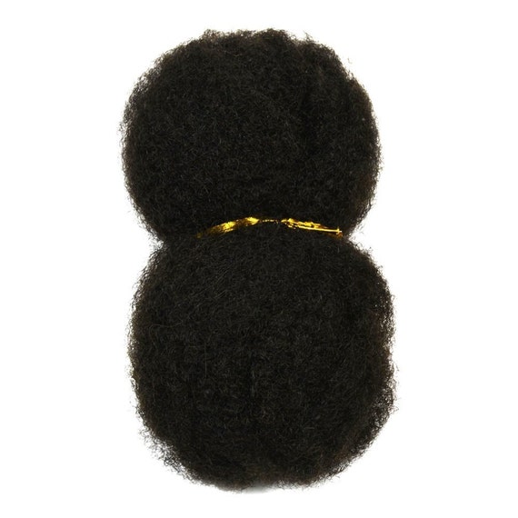 Afro Kinky Hair 100 Human Hair Bulk For Making Etsy