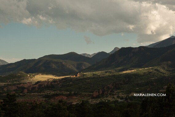 Garden Of The Gods Colorado Springs Landscape Photography Etsy