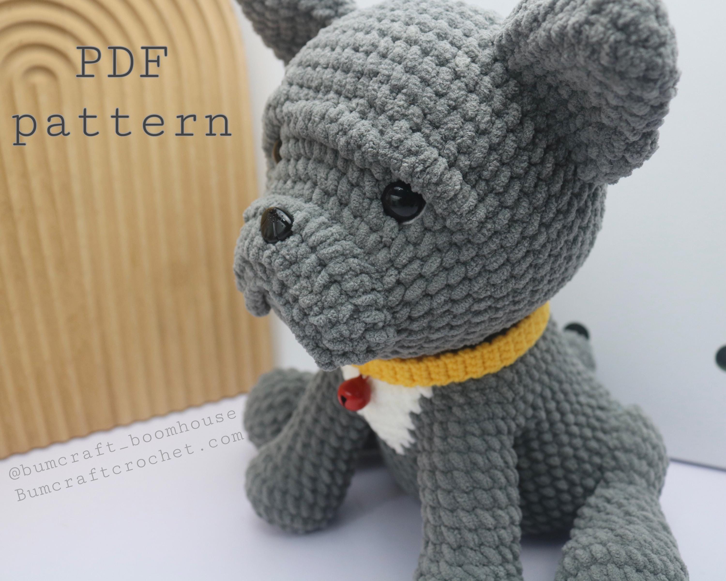 38 French Bulldog Crochet Patterns for Adorable Amigurumi Dogs 36 French Bulldog crochet pattern- Easy amigurumi Frenchie