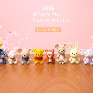 PATTERN Miniatures-Winnie the POOH & friends pattern -Bumcraft