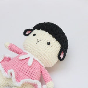 Ami zoo 1 LAMB crochet pattern/ amigurumi crochet stuffed animals/ crochet designer by Bumcraft image 3