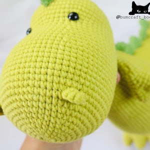T-rex Dinosaur crochet pattern by Bumcraft image 3