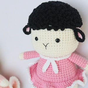 Ami zoo 1 LAMB crochet pattern/ amigurumi crochet stuffed animals/ crochet designer by Bumcraft image 4