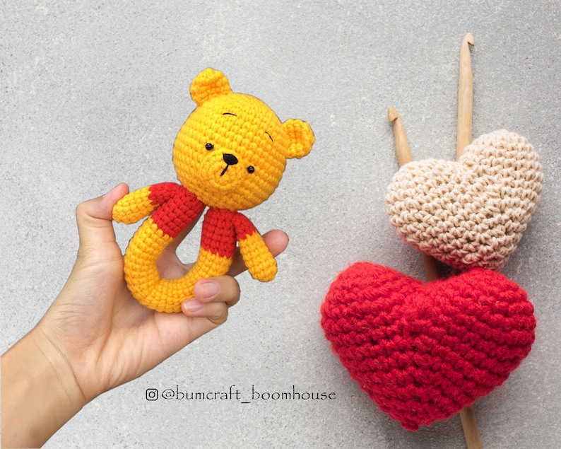 PATTERN POOH and friends RATTLEs pattern by Bumcraft image 2