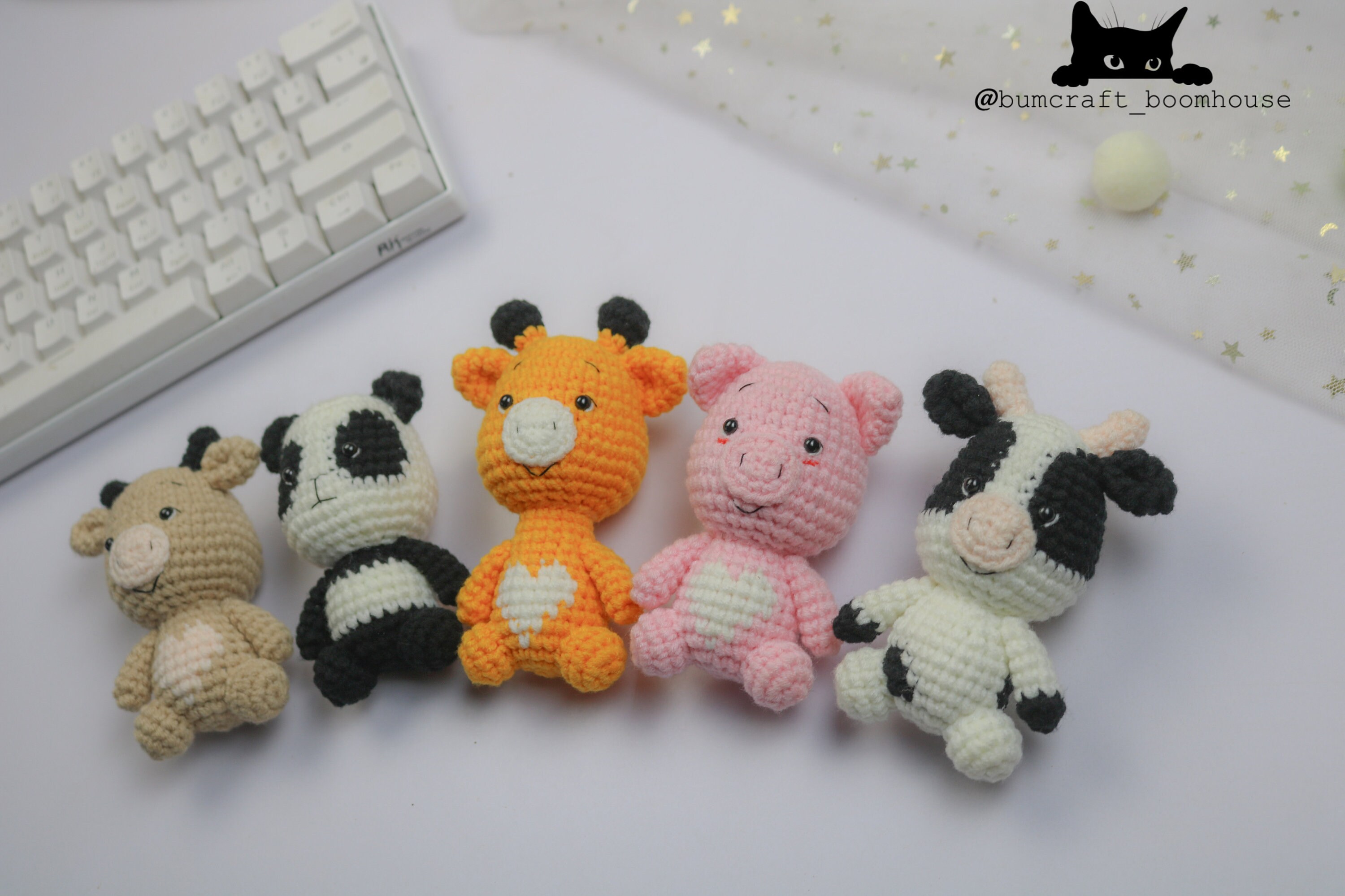 Crochet Giraffe Baby Mobile 🦒